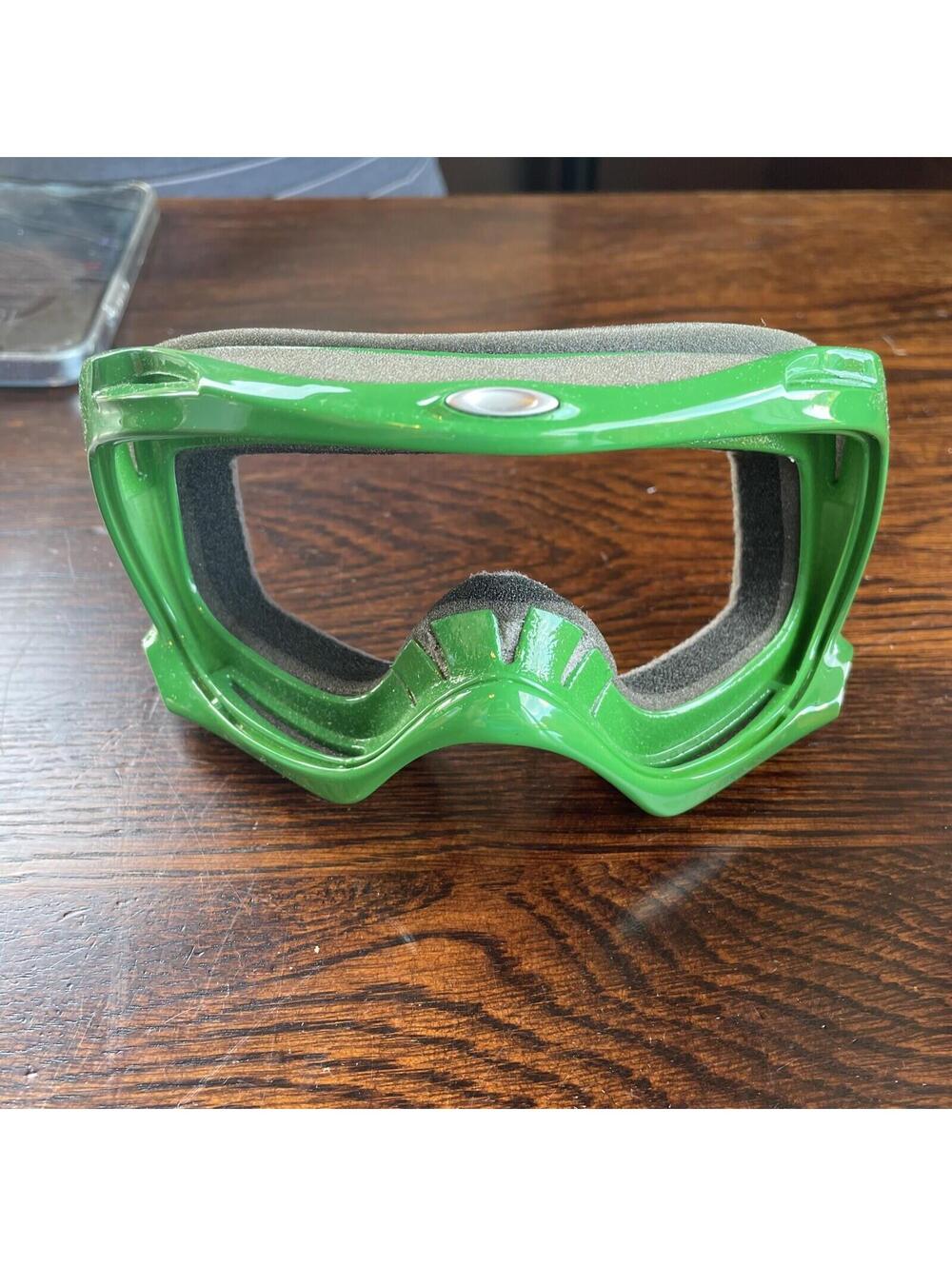 oakley elevate goggle frame green